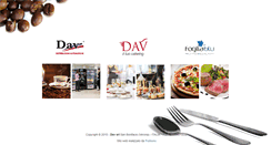 Desktop Screenshot of davcatering.com